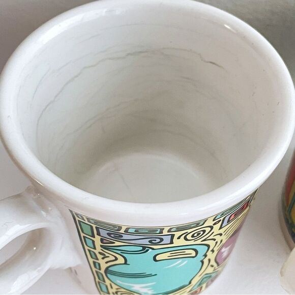 Fiesta Betty Crocker Exclusive Ring Handle Tom And Jerry Dancing Carafe Mugs - Picture 4 of 4